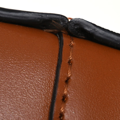 Fendi Vitello King Plexiglass Logo Embossed Mini By The Way Top Handle Boston Bag Caramello 14 of 14