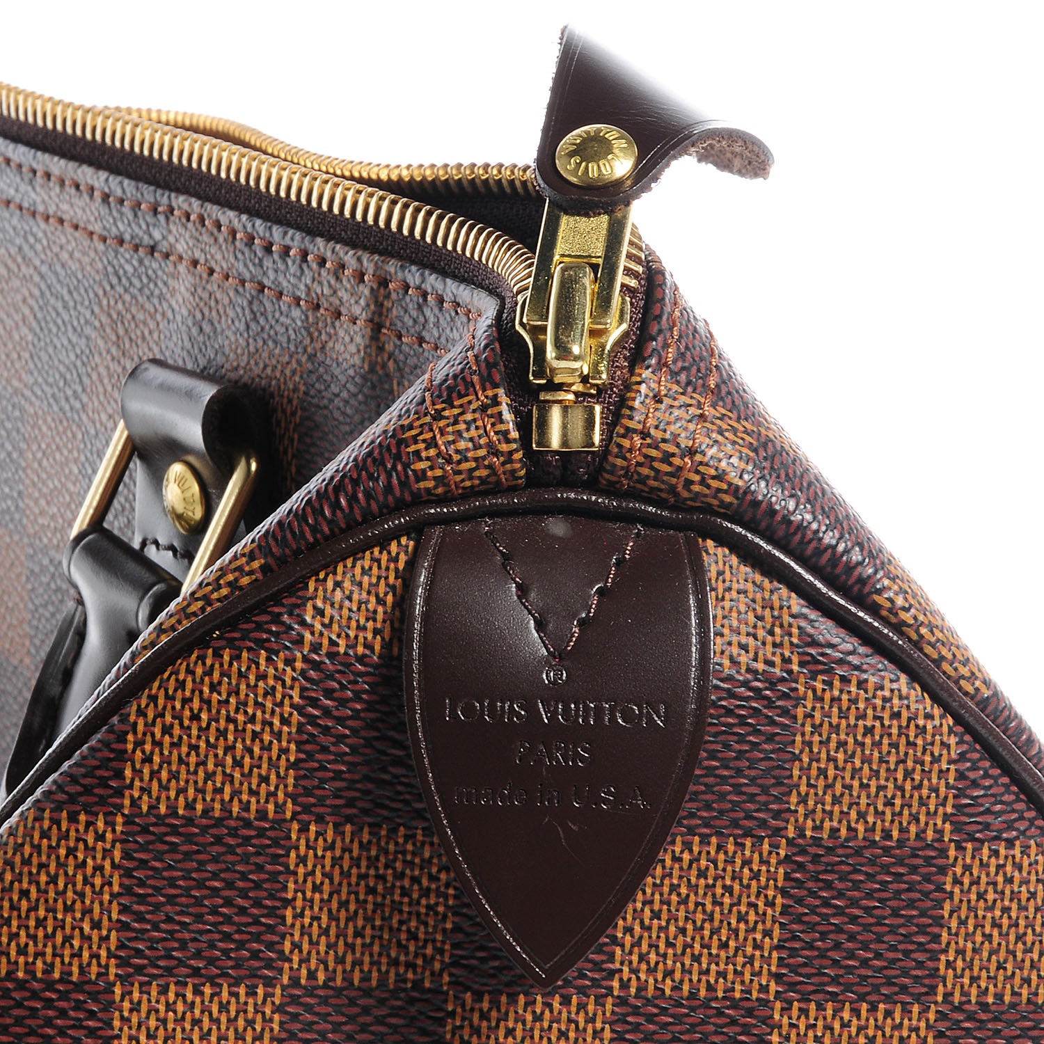 Louis Vuitton Damier Ebene Speedy 30 5 of 7