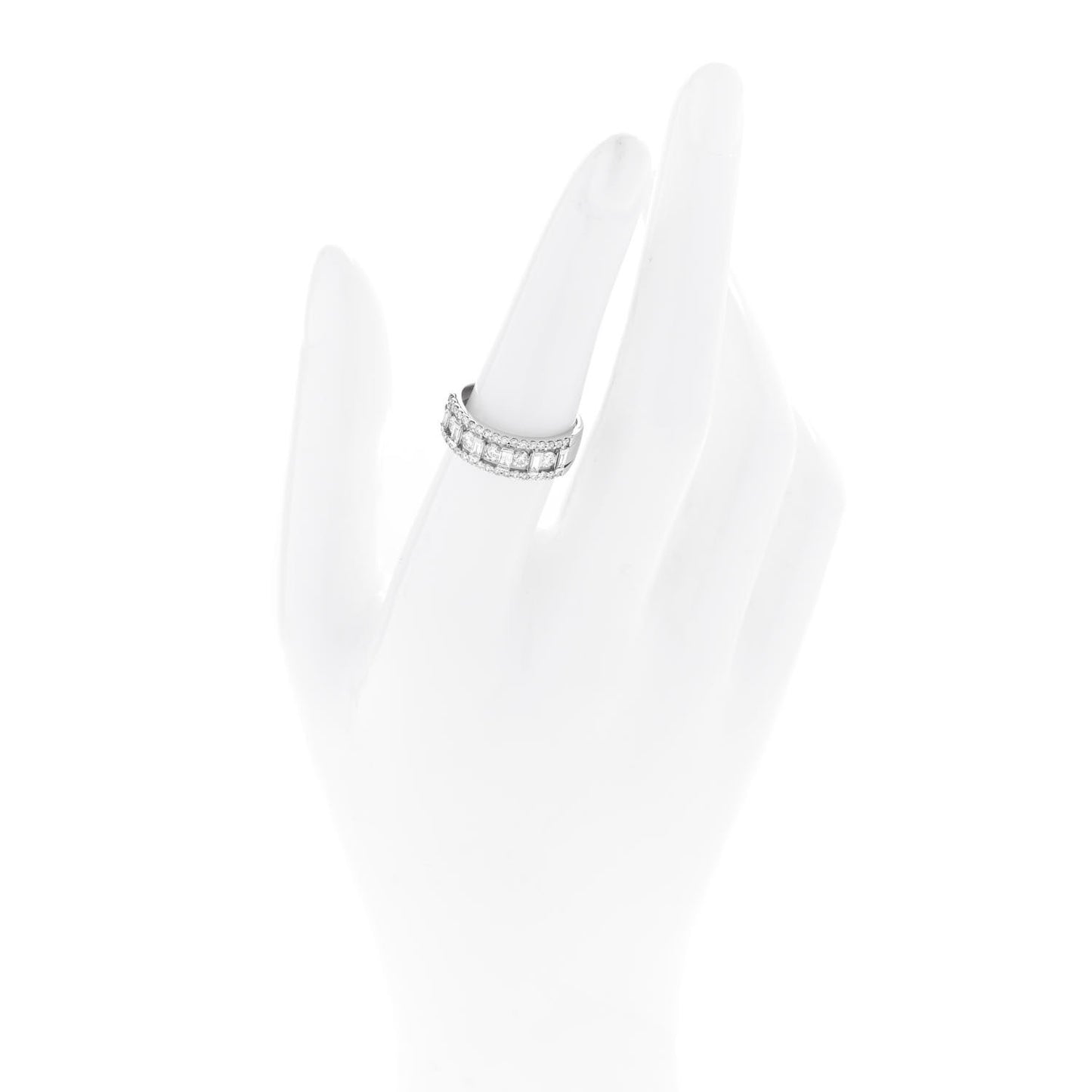 Platinum Diamond 1.00ctw Openwork Band Ring 53 6.25