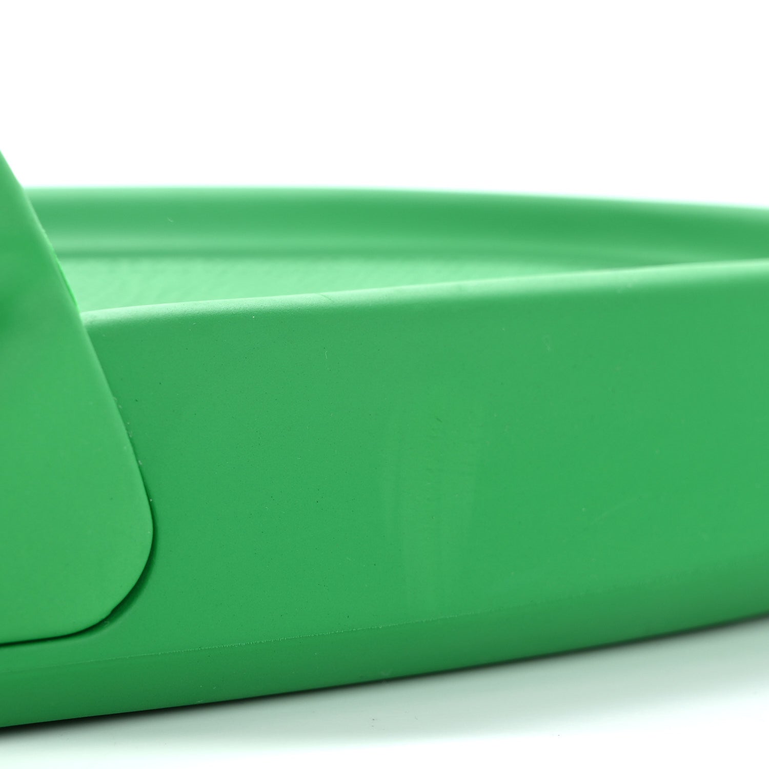 Louis Vuitton Rubber Embossed Monogram Mens Waterfront Mules 10 Green 10 of 14