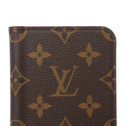 Louis Vuitton Monogram iPhone XS Max Folio Case Rose Pop 7 of 7