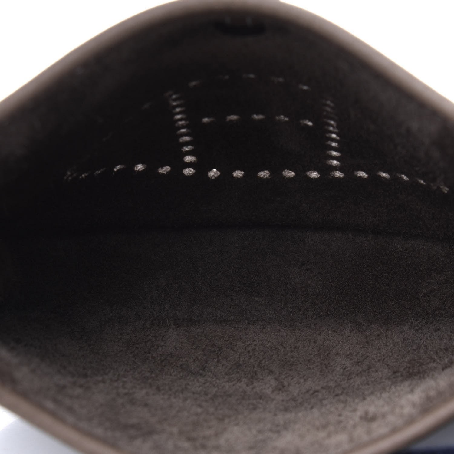 Hermes Taurillon Clemence Amazone Evelyne TPM Etoupe Bleu Indigo 5 of 11