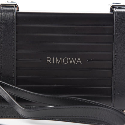 Christian Dior X RIMOWA Aluminum Personal Clutch On Strap Black 11 of 13