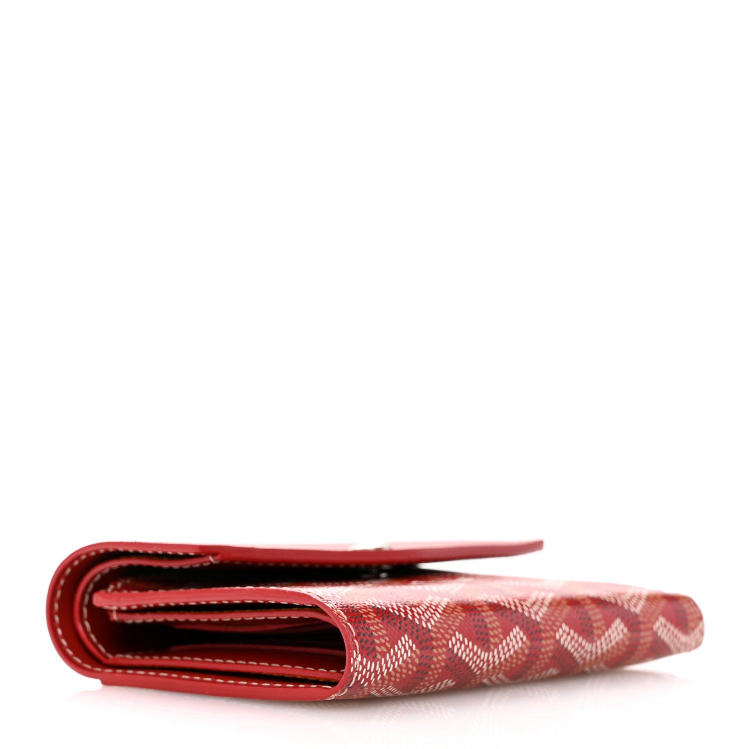 Goyard Goyardine Saint-Gabriel Compact Wallet Red 1640366