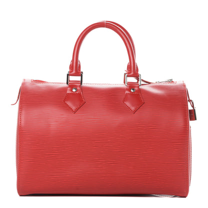 Louis Vuitton Epi Speedy 30 Rouge 1 of 16