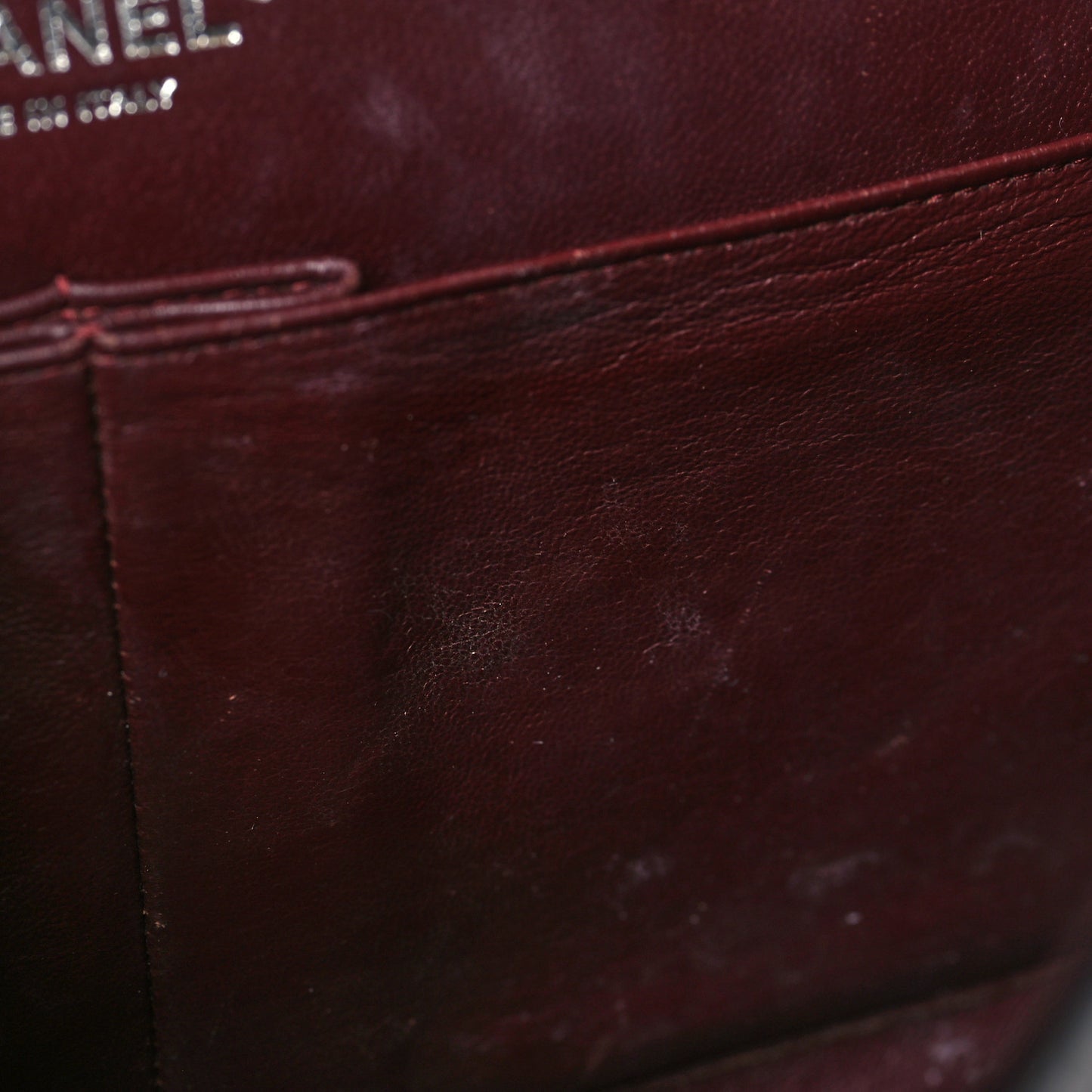 Lambskin Quilted Jumbo Double Flap Black
