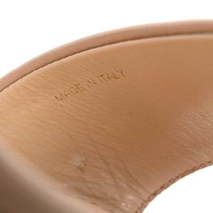 Prada Patent Platform Sandals 37.5 Cipria 8 of 11