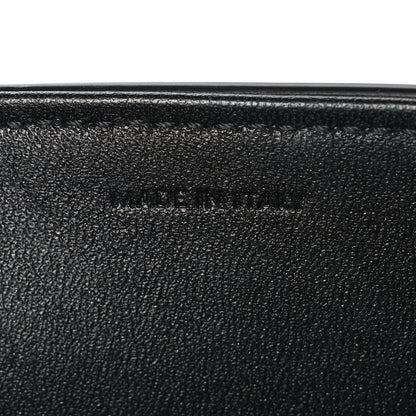 Celine Shiny Calfskin Triomphe Shoulder Bag Black 7 of 10