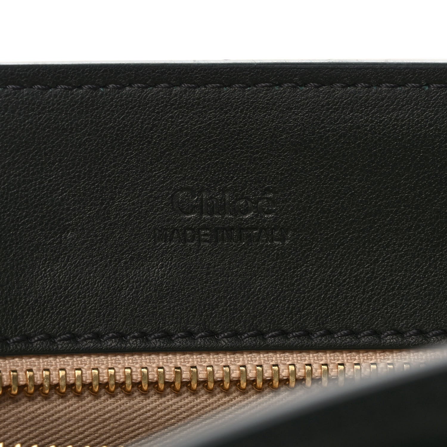 Chloe Calfskin Suede Mini Tess Day Bag Black Olive 6 of 8