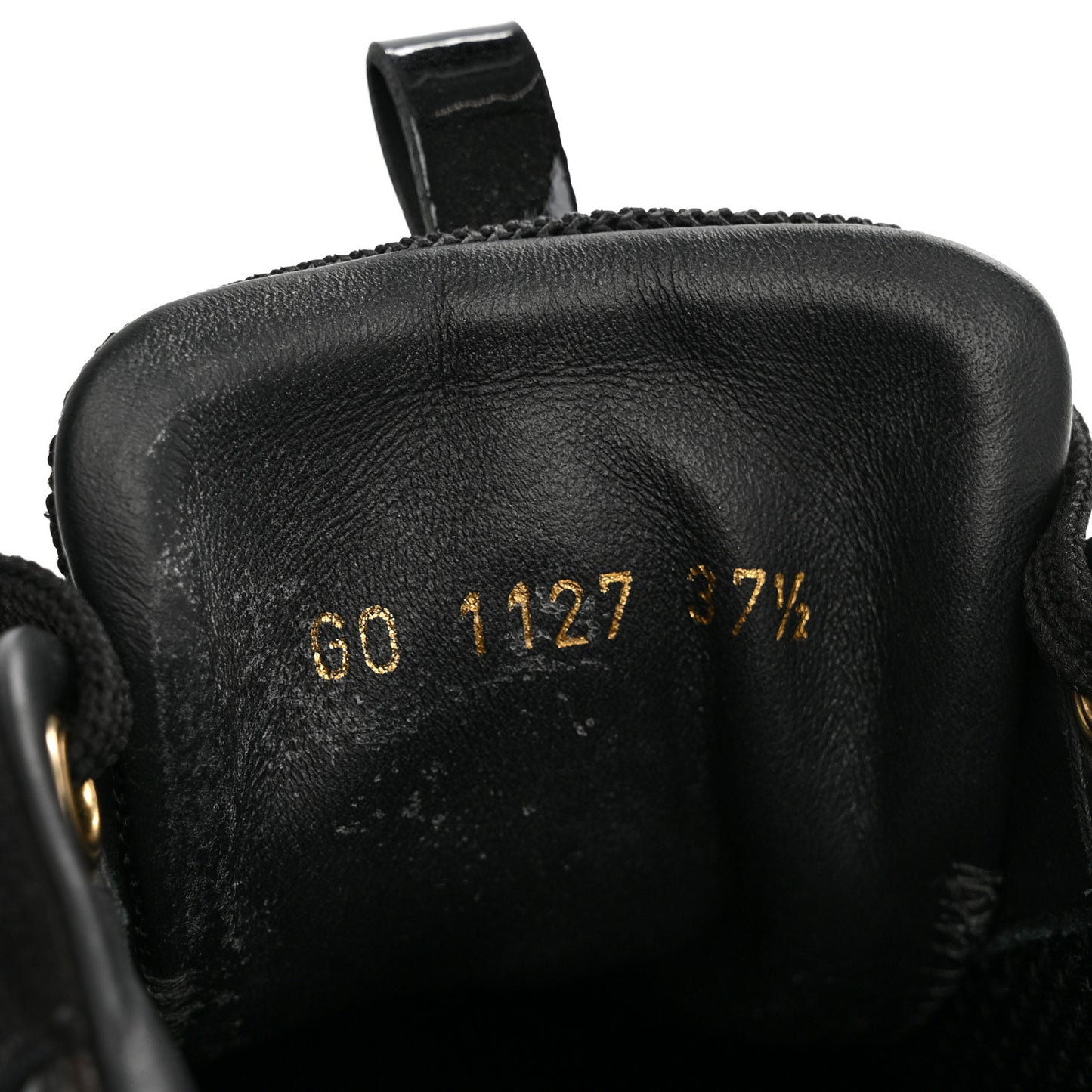 Suede Monogram Run Away Sneakers 37.5 Black