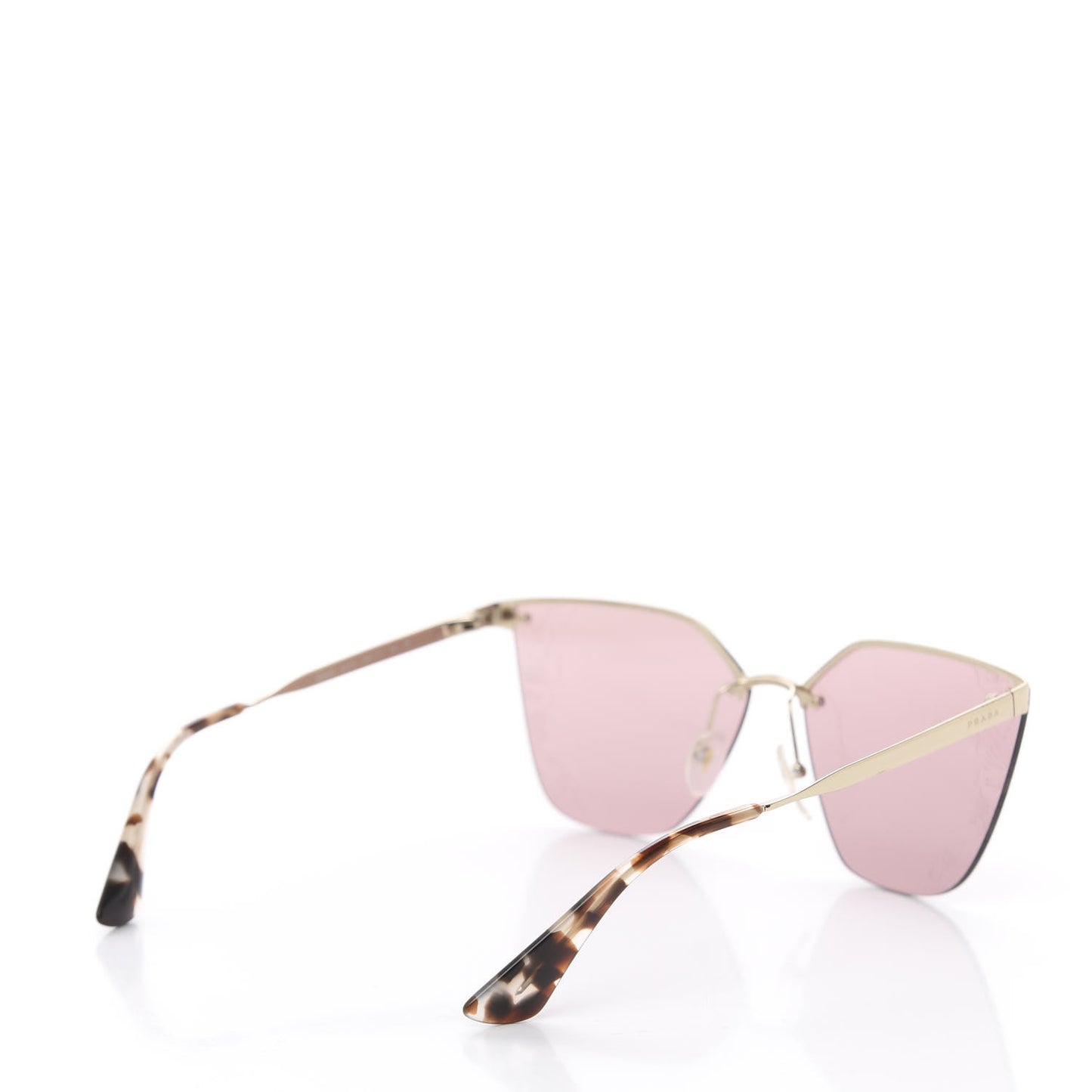 Cat Eye Sunglasses SPR 68T Pink Gold
