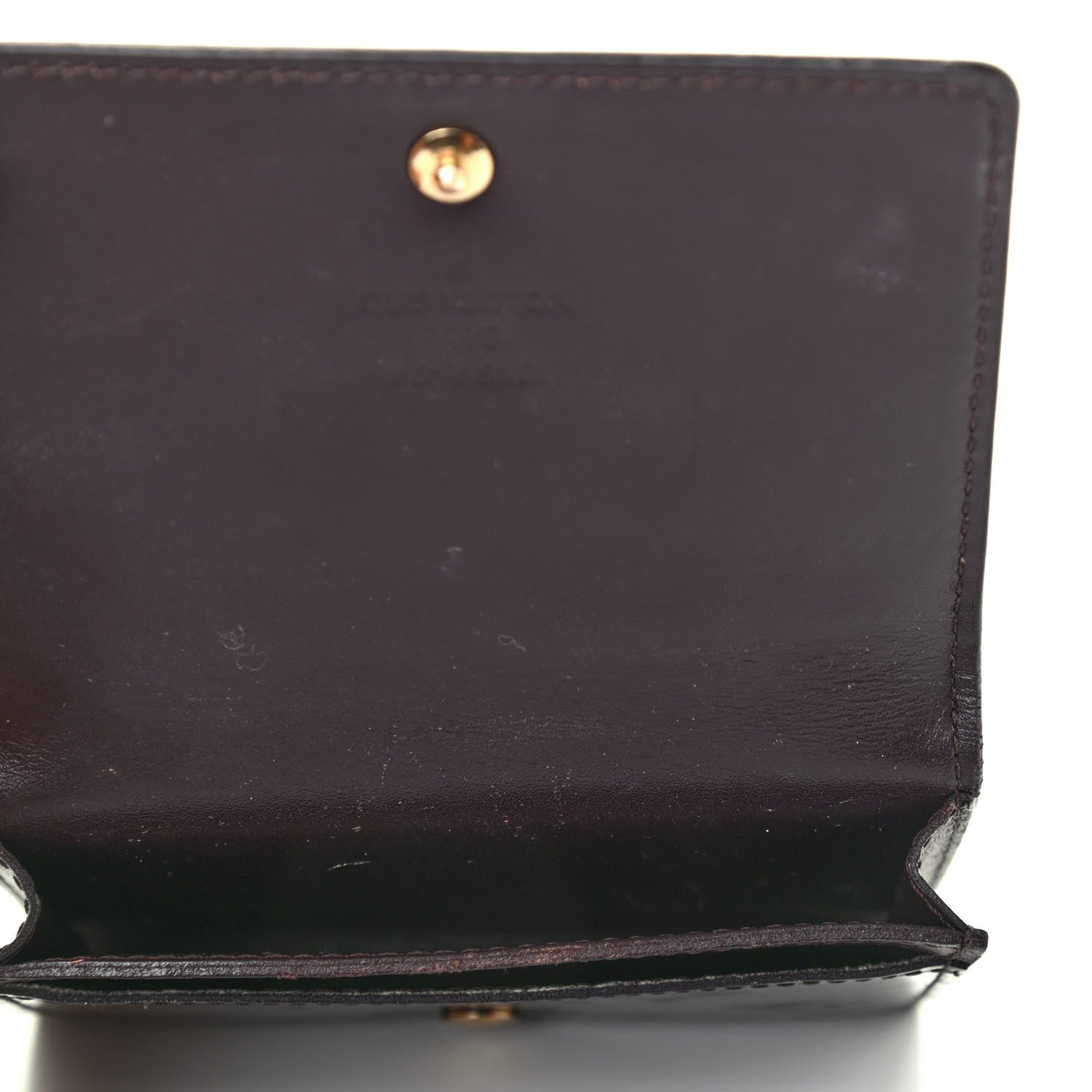 Louis Vuitton Vernis Business Card Holder Amarante 4 of 4