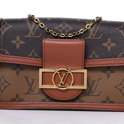 Louis Vuitton Reverse Monogram Dauphine Chain Wallet 7 of 13