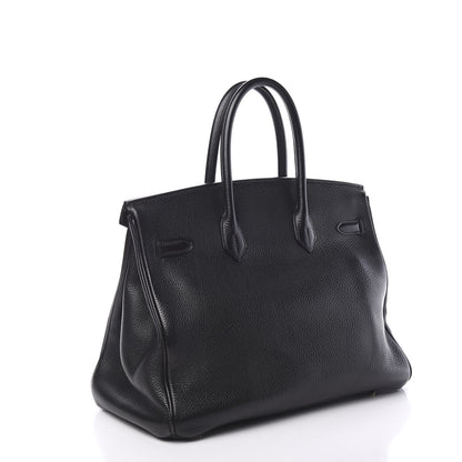 Hermes Togo Birkin 35 Black 2 of 36