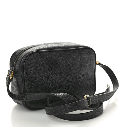 Gucci Pebbled Calfskin Mini Soho Disco Bag Black 2 of 10