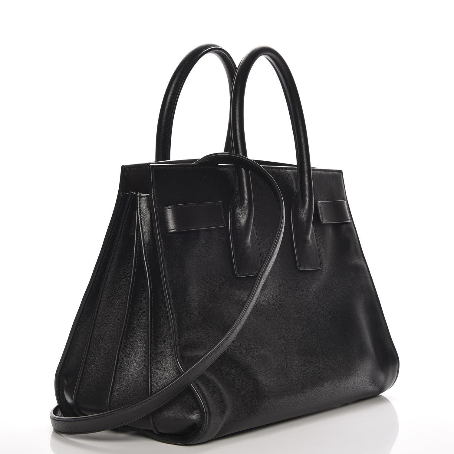 Saint Laurent Calfskin Small Sac De Jour Black 4 of 8