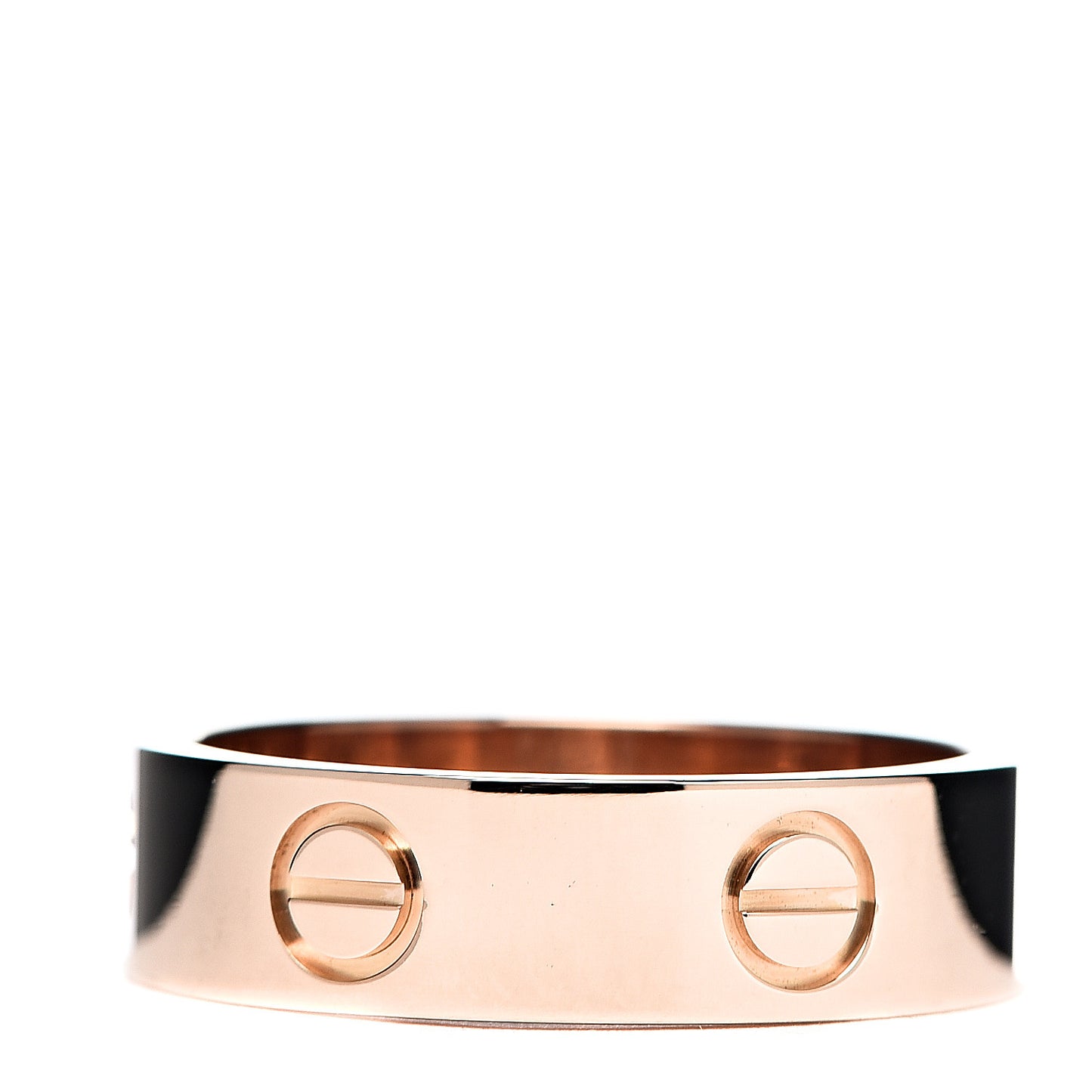 18K Pink Gold 5.5mm LOVE Ring 56 7.5