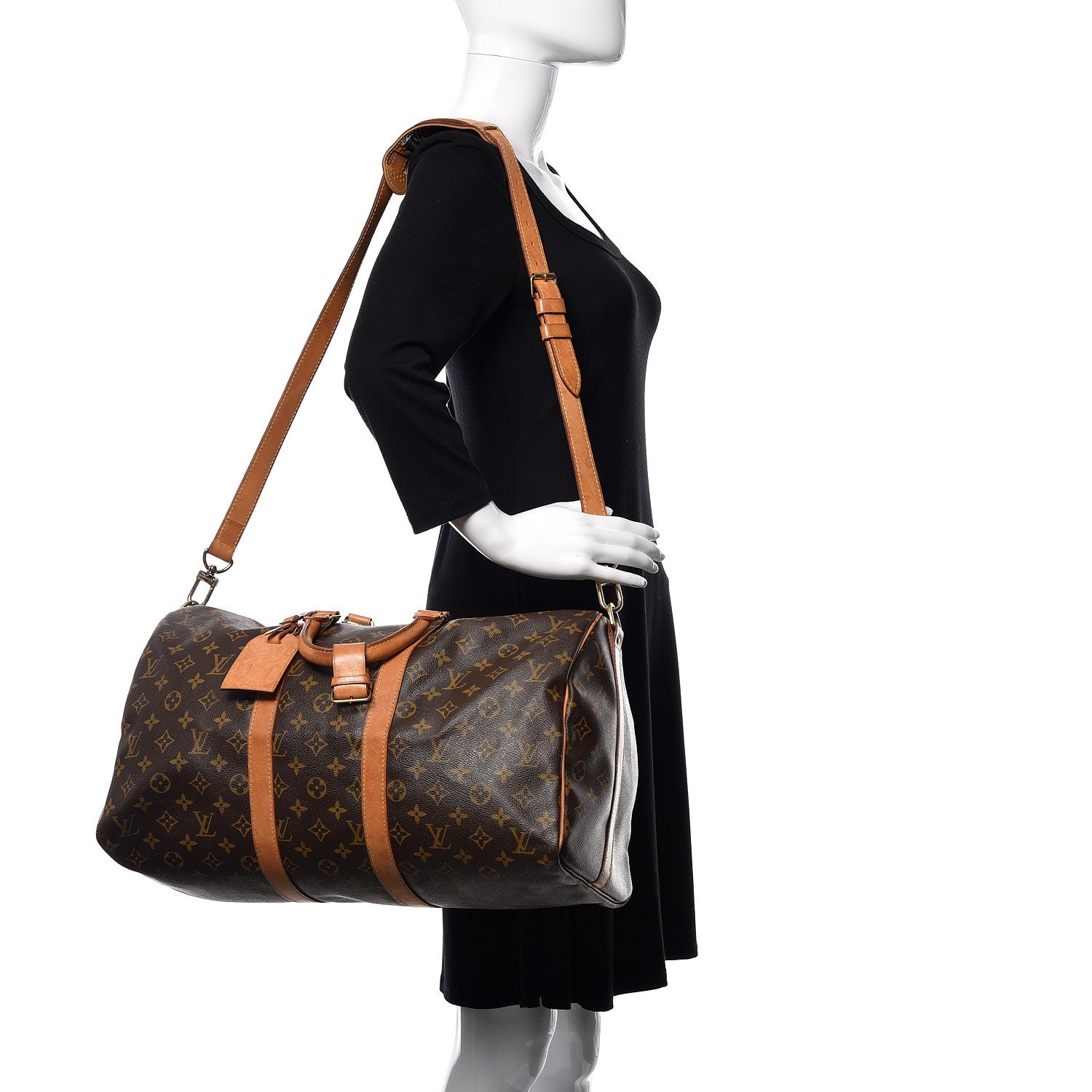 Louis Vuitton Monogram Keepall Bandouliere 45 2 of 17