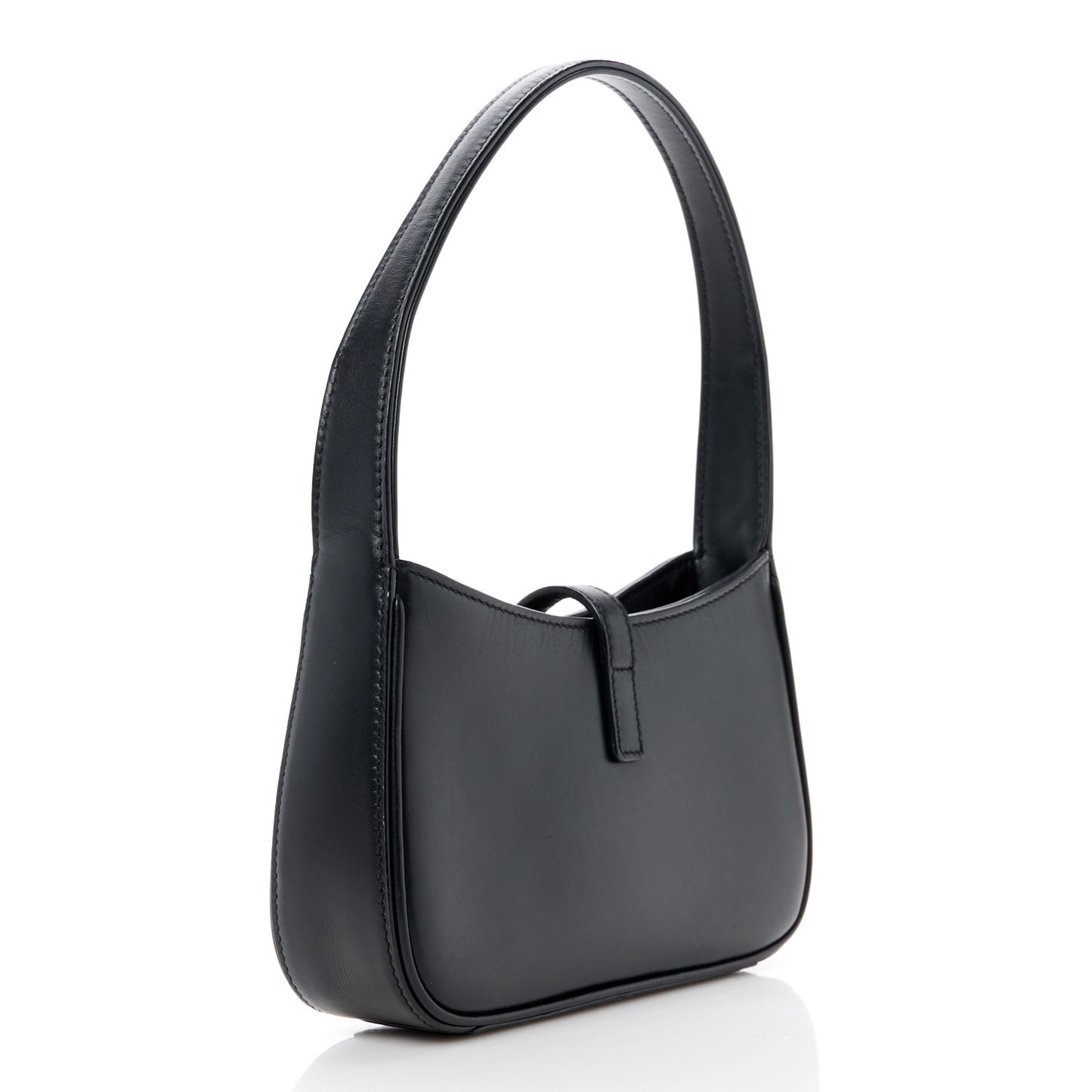 Smooth Calfskin Le 5 A 7 Mini Hobo Black