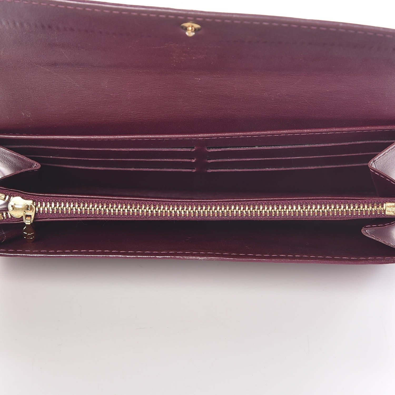 Louis Vuitton Vernis Sarah Wallet Violet 5 of 12