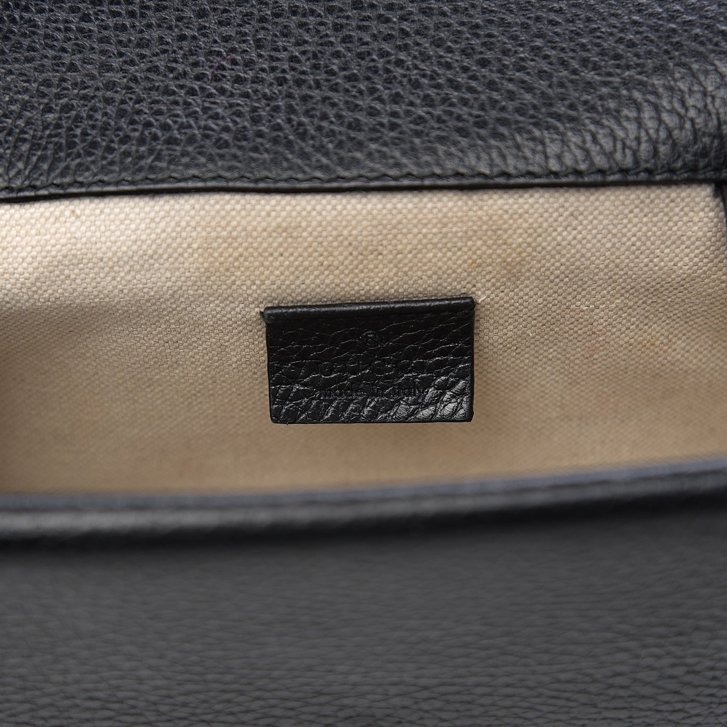Calfskin Mini Dionysus Shoulder Bag Black