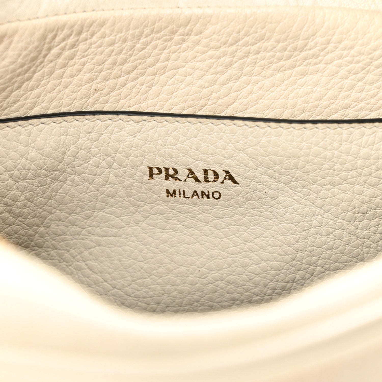 Prada Vitello Phenix Flap Crossbody White 7 of 17