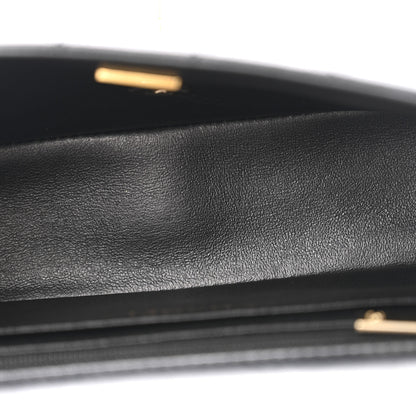 Chanel Lambskin Quilted Mini Rectangular Flap Black 5 of 12