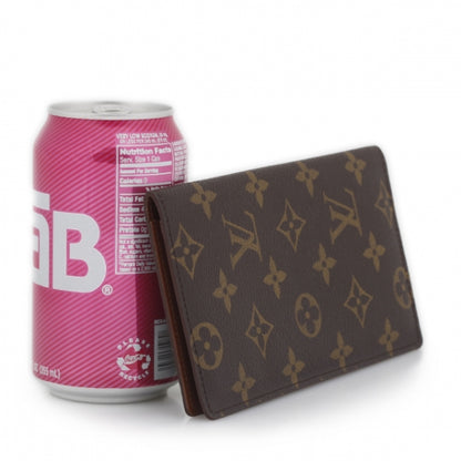 Louis Vuitton Monogram Porte Valeurs Organizer Wallet 2 of 8