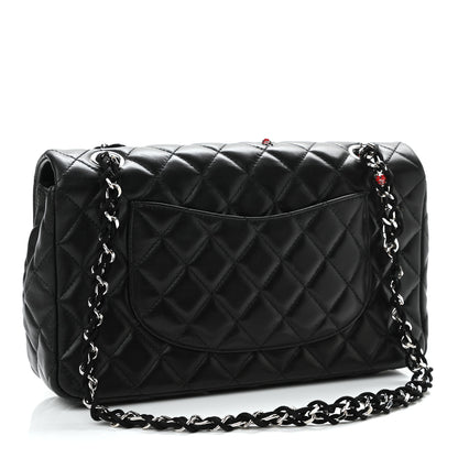 Chanel Lambskin Quilted Medium Ladybug Flap Black 2 of 9