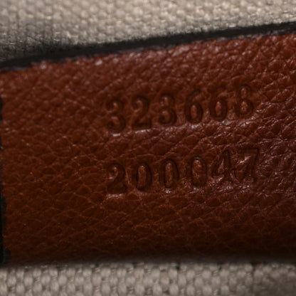 Gucci Calfskin Twist Strap Hobo Brown 6 of 23