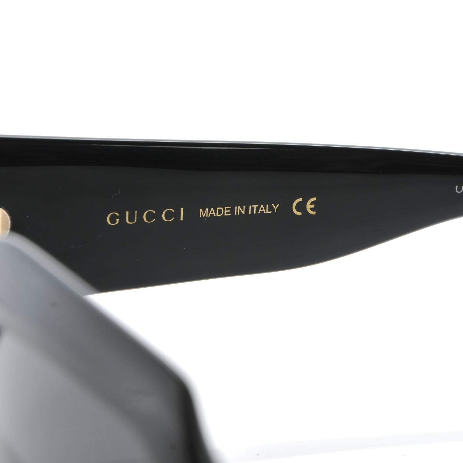 Gucci Acetate Square Frame Sunglasses GG0053S Black 5 of 8