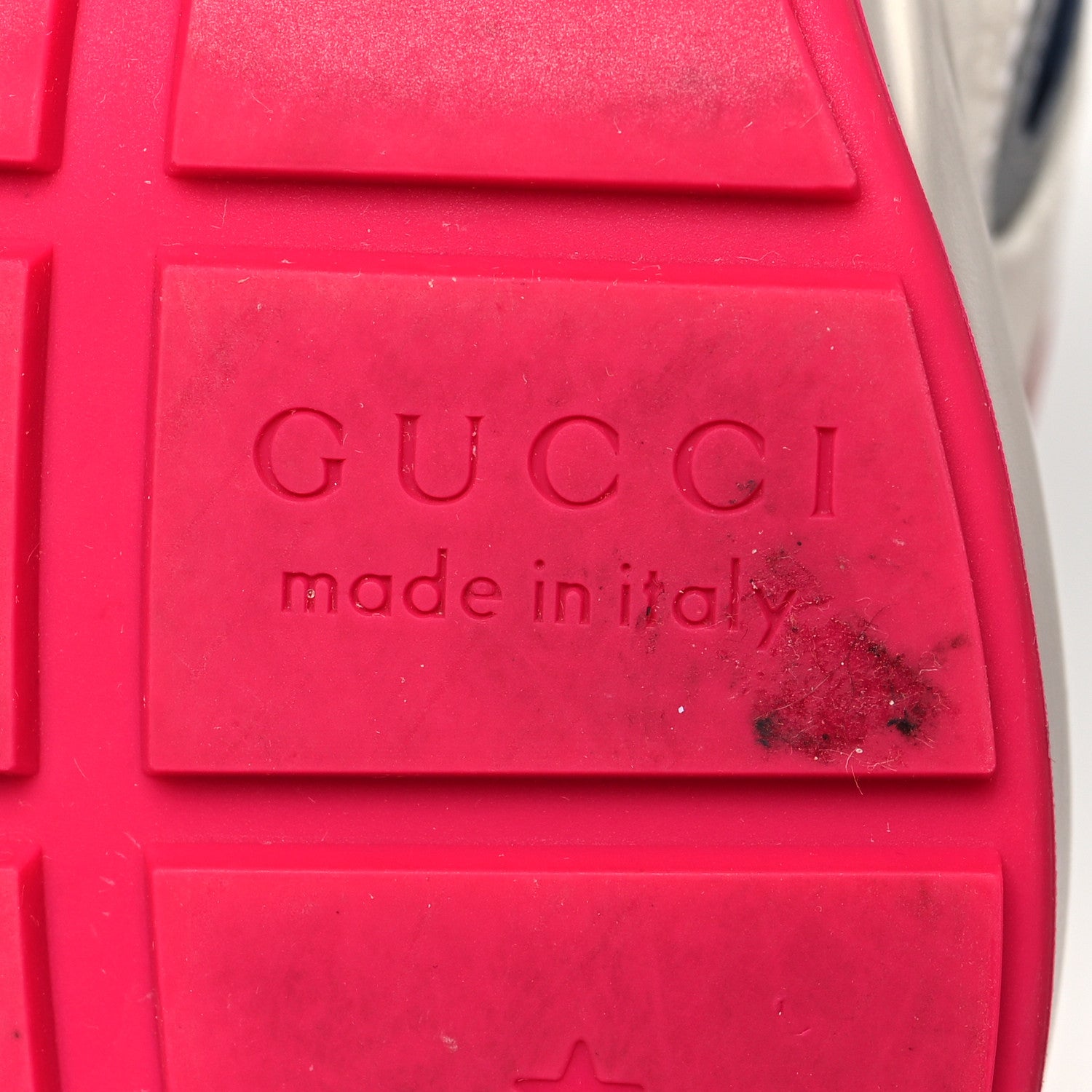 Gucci GG Supreme Monogram Mix Monogram Womens Rhyton Sneakers 40 London Blue Beige Pale Pink 6 of 12