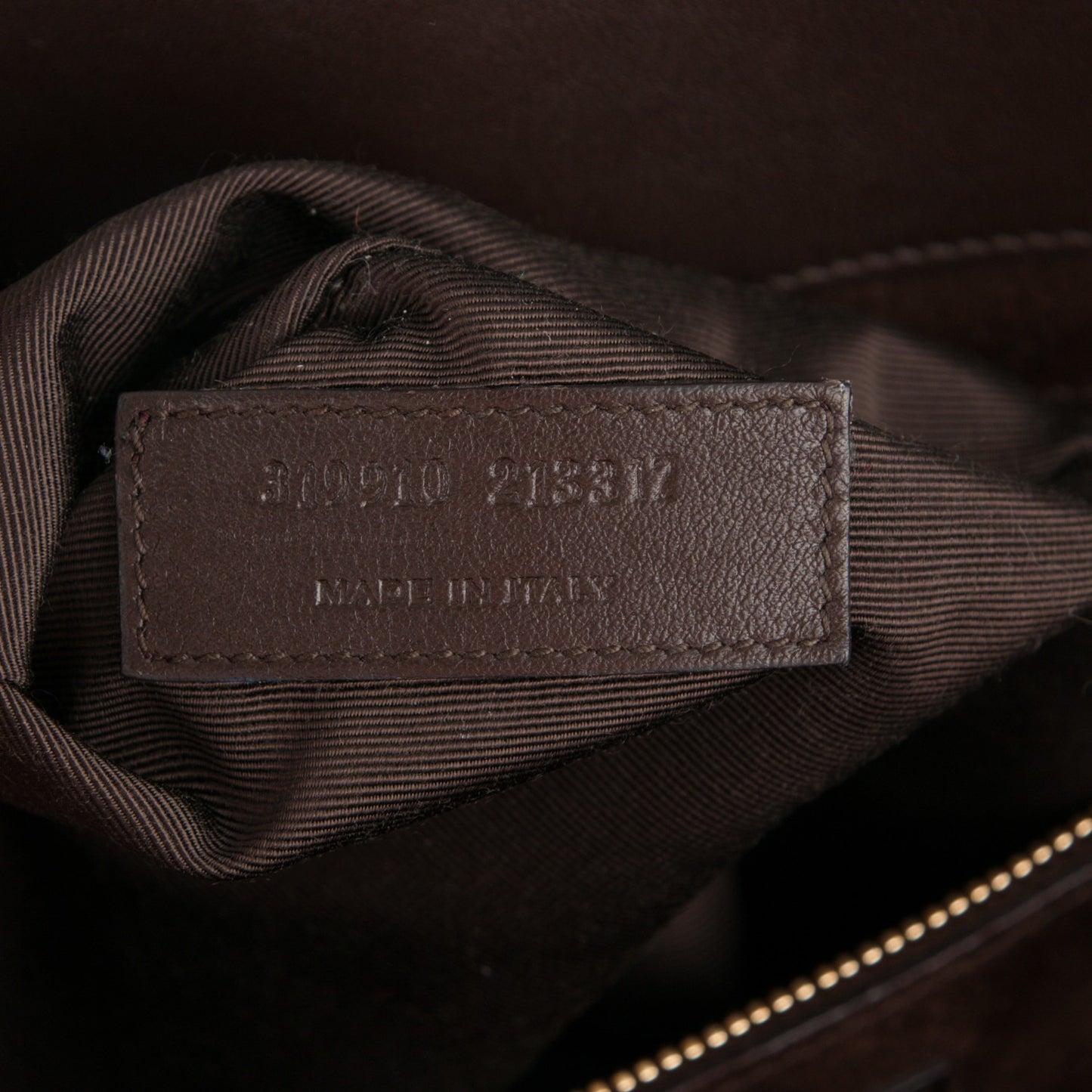 Calfskin Large Sac De Jour Carryall Dark Brown