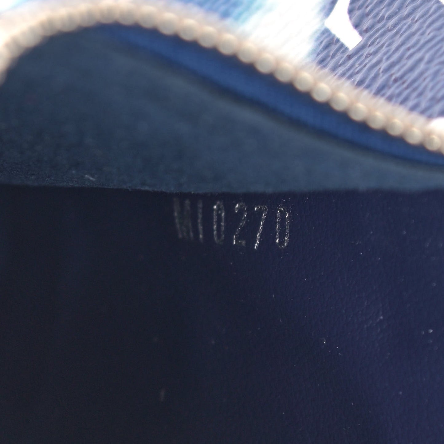 Monogram Giant Escale Double Zip Pochette Blue