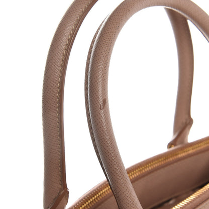 Prada Saffiano Small Galleria Double Zip Tote Cammeo 12 of 13