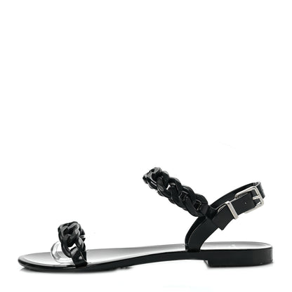 Givenchy Jelly Chain Nea Sandal Flats 40 Black 1 of 8