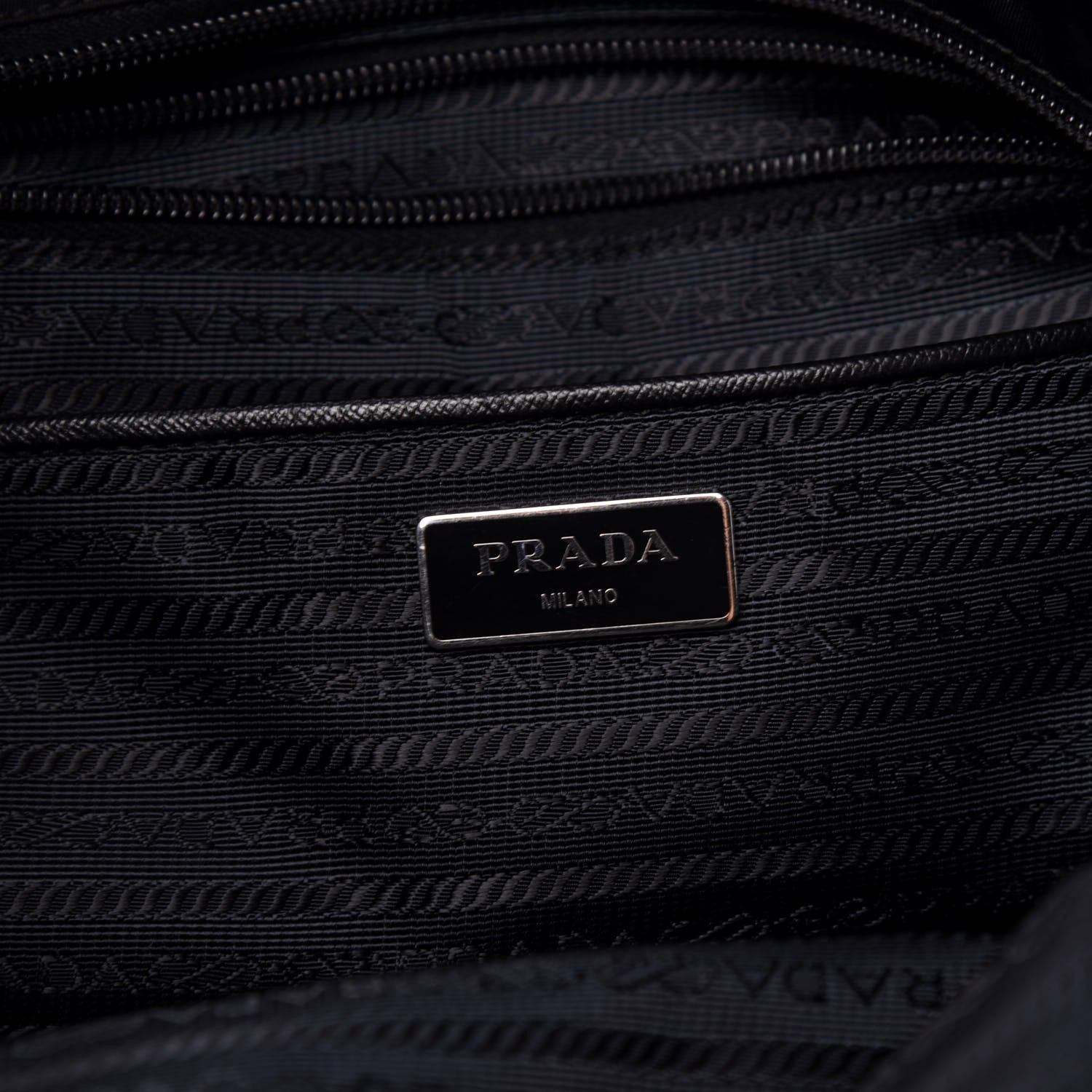 Prada Tessuto Nylon Tote Black 7 of 13