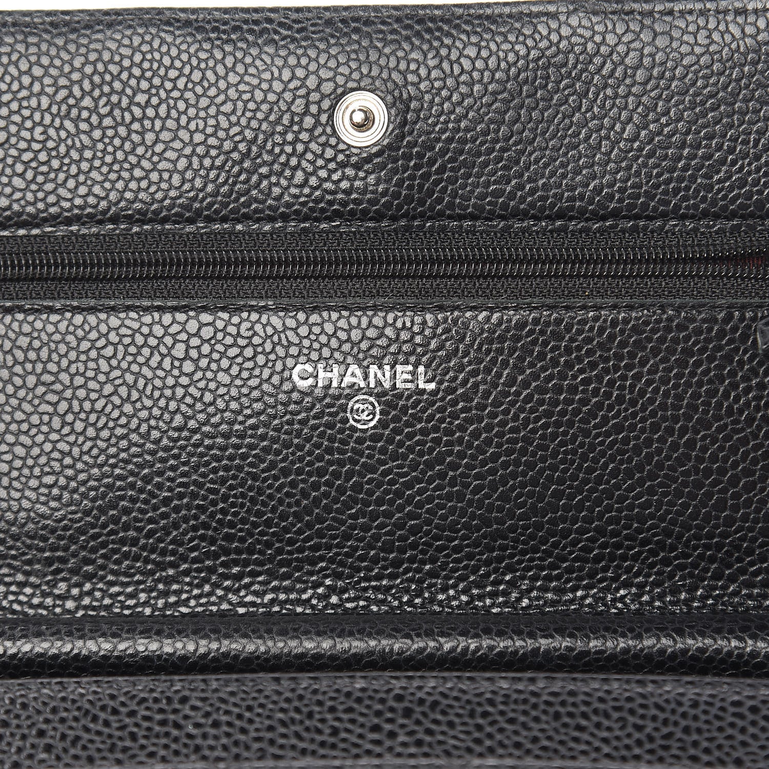Chanel Caviar Quilted Wallet On Chain WOC Black 6 of 11