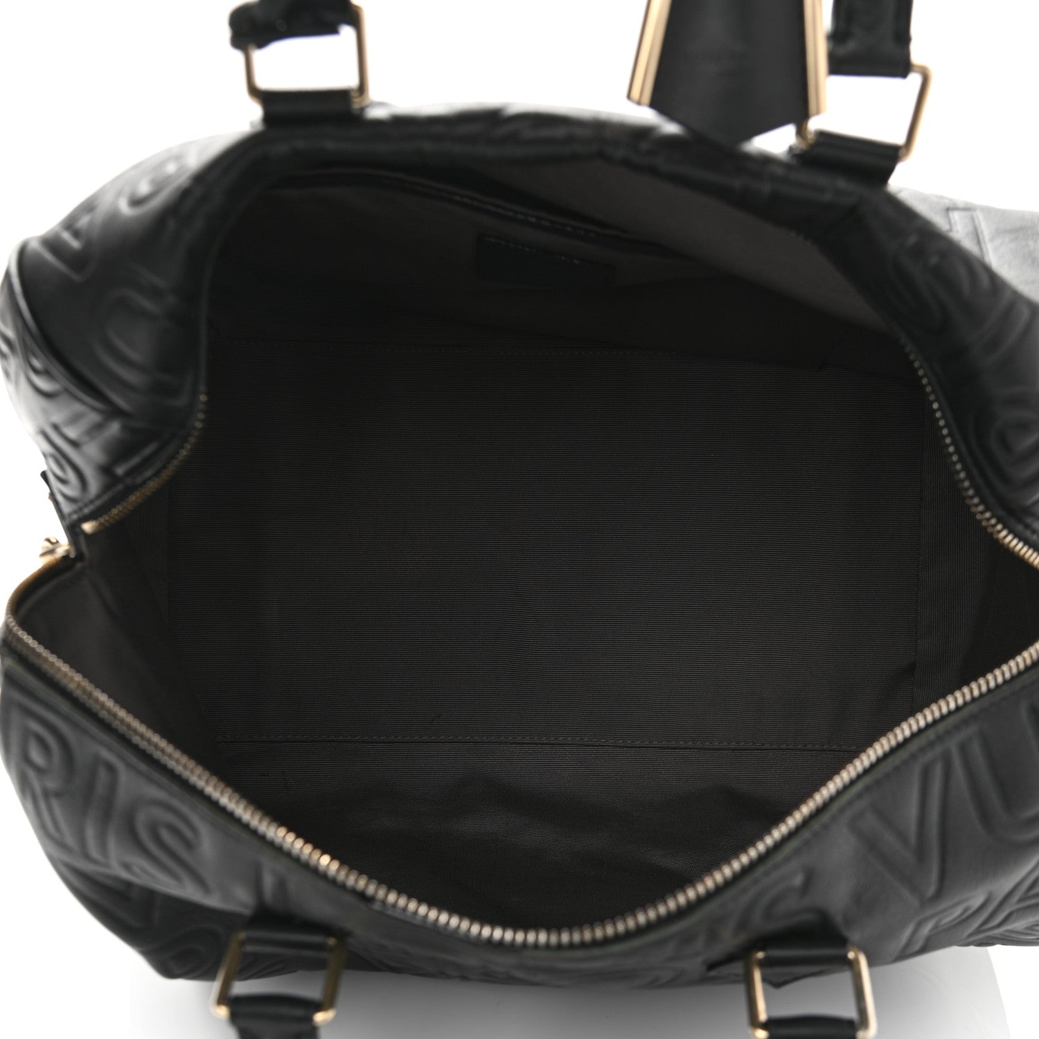 Louis Vuitton Calfskin Embossed Speedy Cube 30 Black 4 of 17