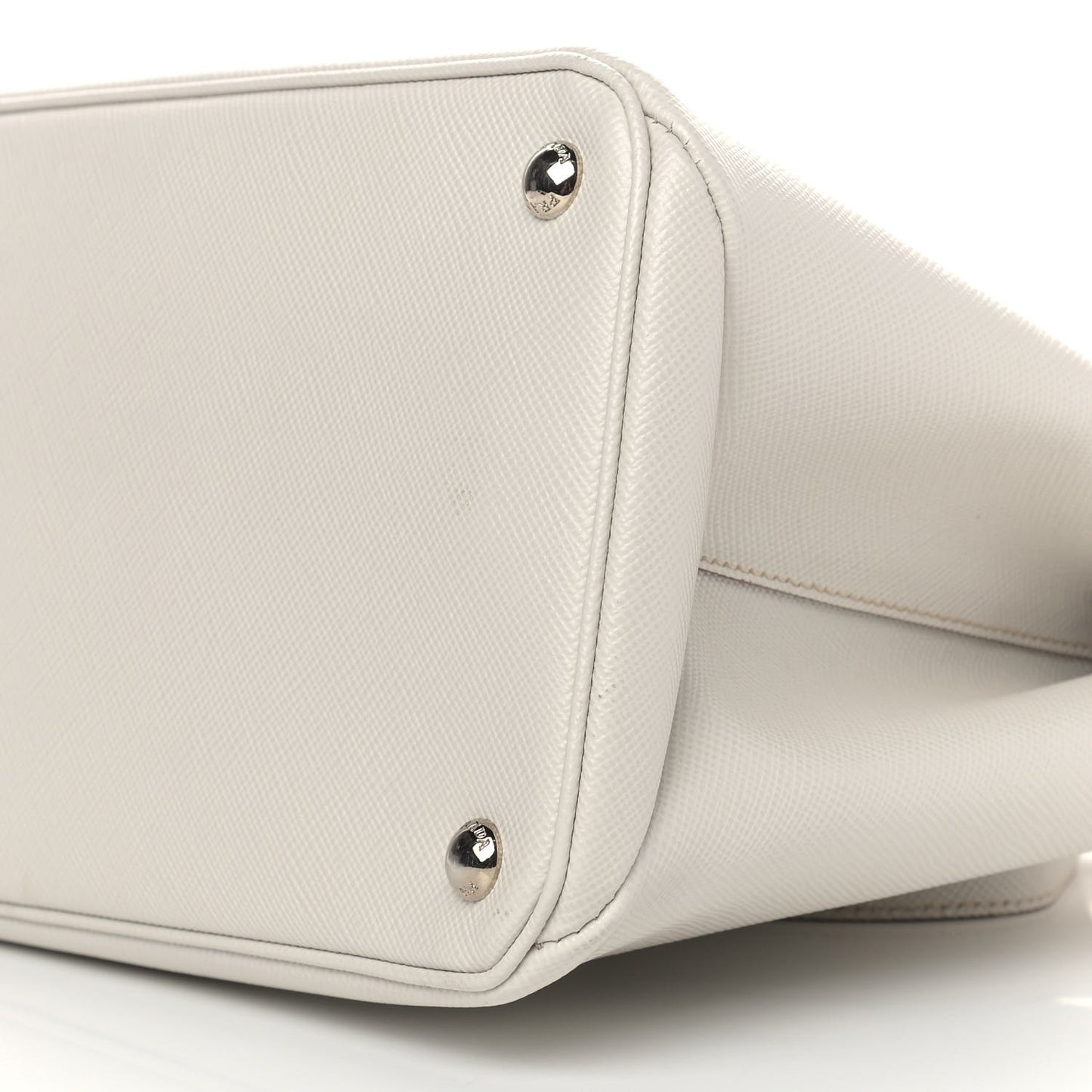 Saffiano Cuir Twin Tote Talco