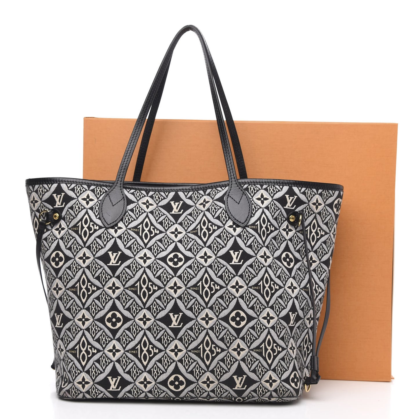Jacquard Since 1854 Neverfull MM Grey
