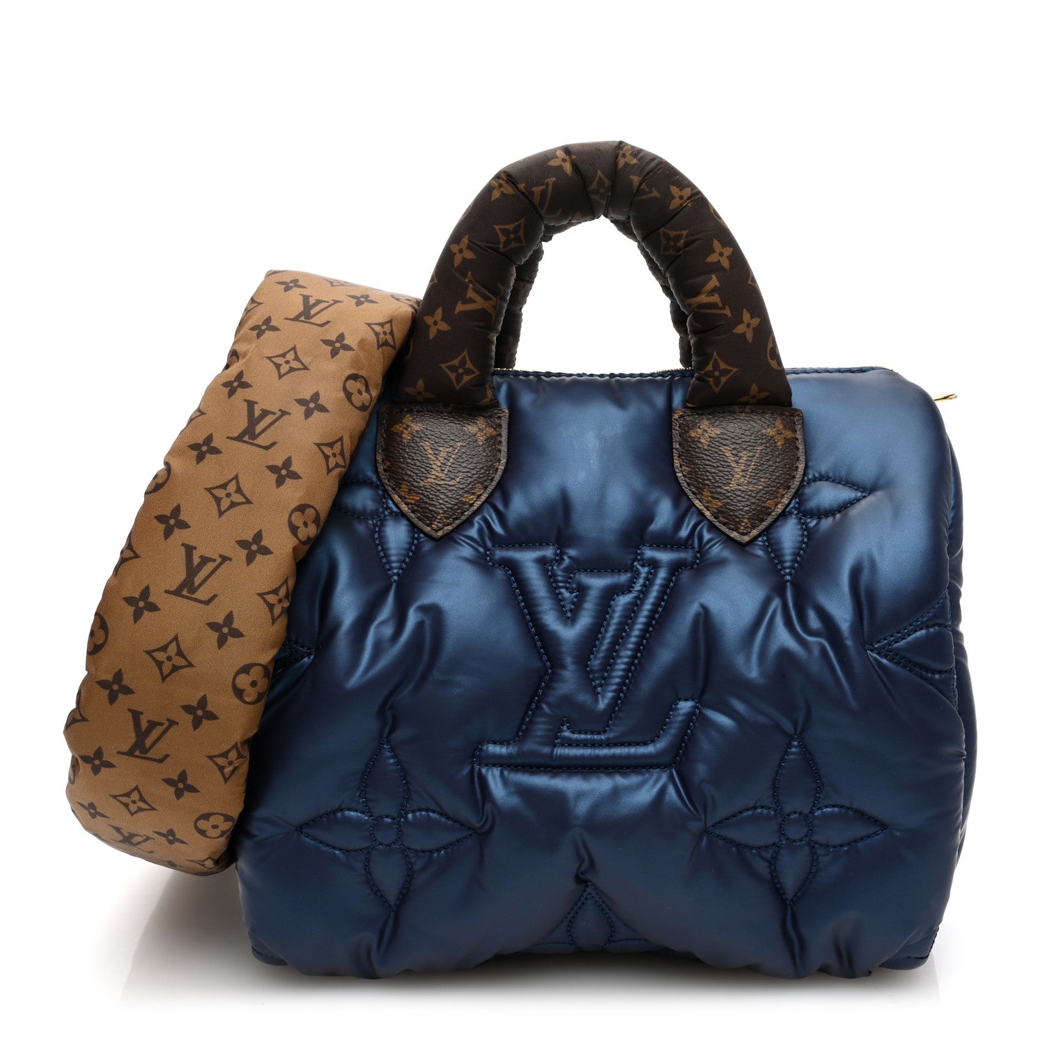 Louis Vuitton Econyl Mini Monogram Pillow Speedy Bandouliere 25 Navy 1 of 9