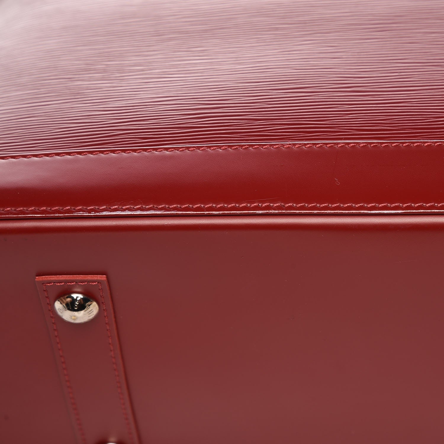 Louis Vuitton Epi Alma MM Rubis 10 of 13