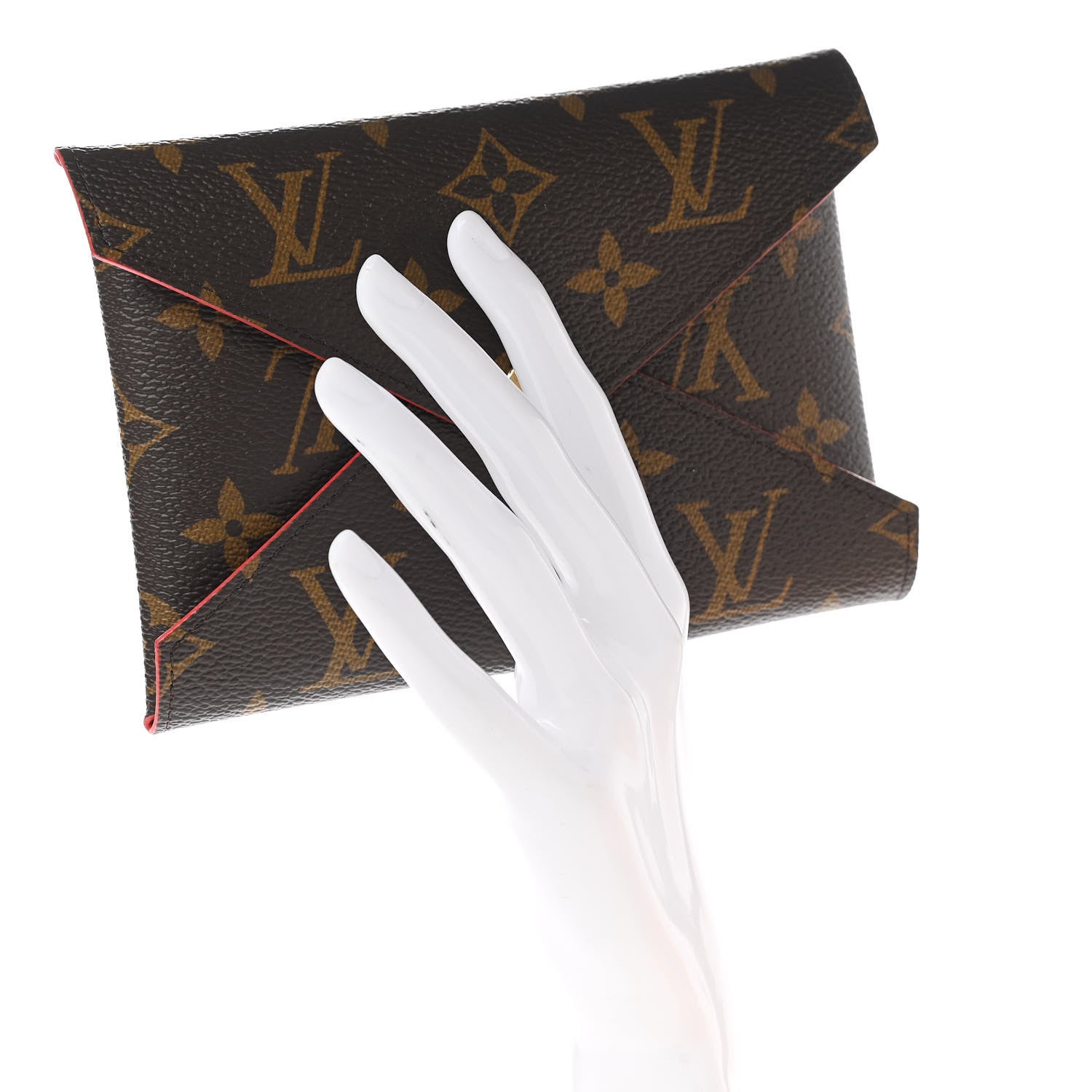 Louis Vuitton Monogram Medium Kirigami Pochette Insert Coquelicot 2 of 7