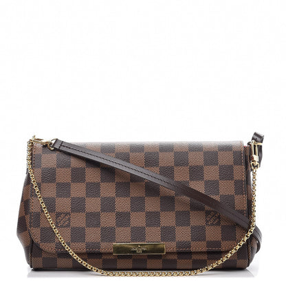 Louis Vuitton Damier Ebene Favorite MM 1 of 8