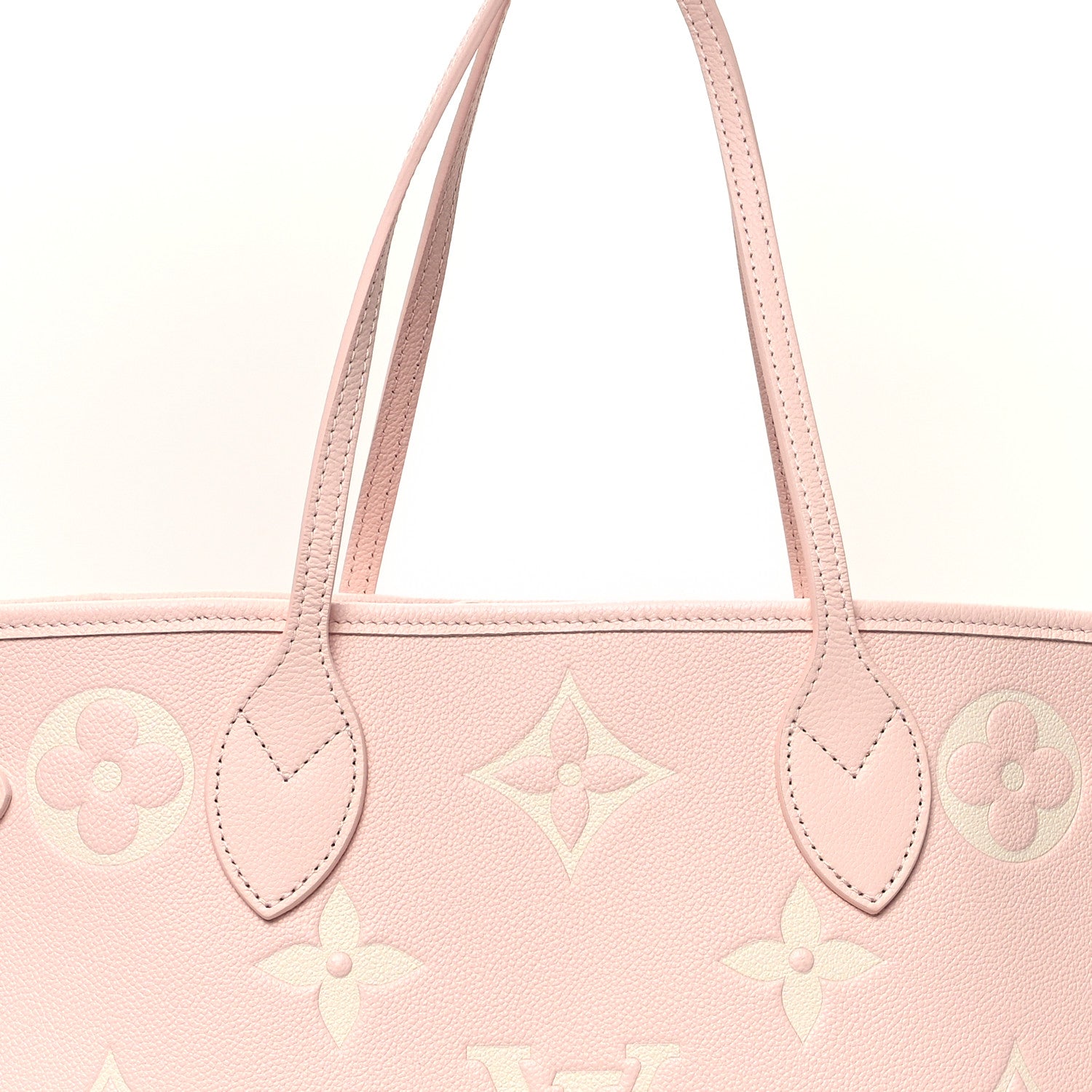 Louis Vuitton Empreinte Monogram Giant Neverfull MM Pink Quartz