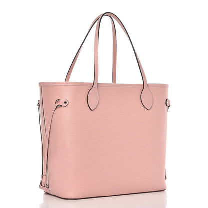 Louis Vuitton Epi Neverfull MM Rose Ballerine 4 of 10