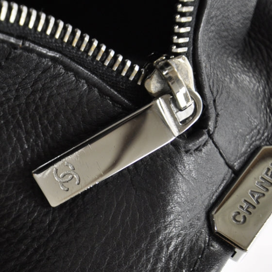 Chanel Caviar Square Stitched Tote Black 1 of 1
