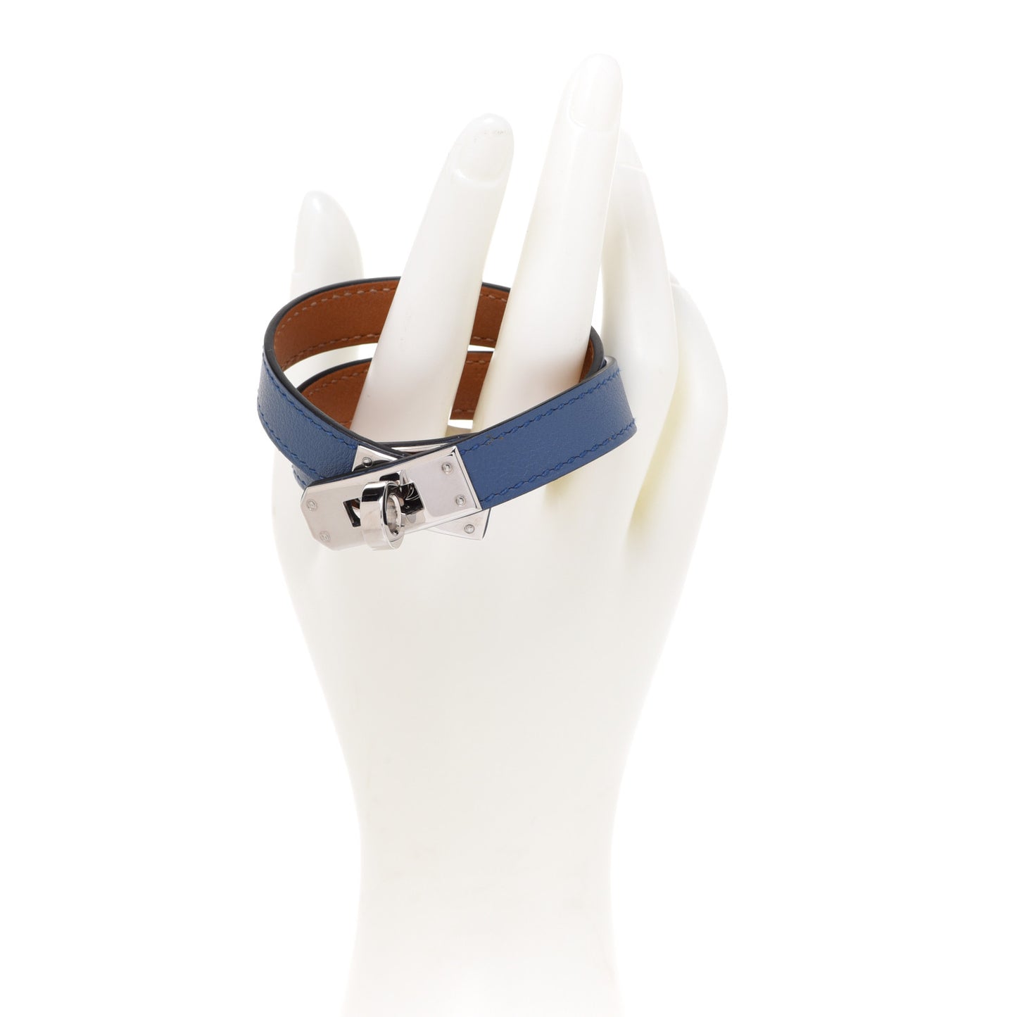 Chamonix Kelly Double Tour Bracelet T3 Bleu Saphir