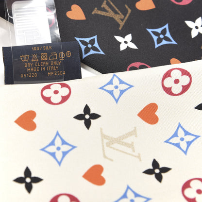 Louis Vuitton Silk Game On Bandeau Black White 4 of 5